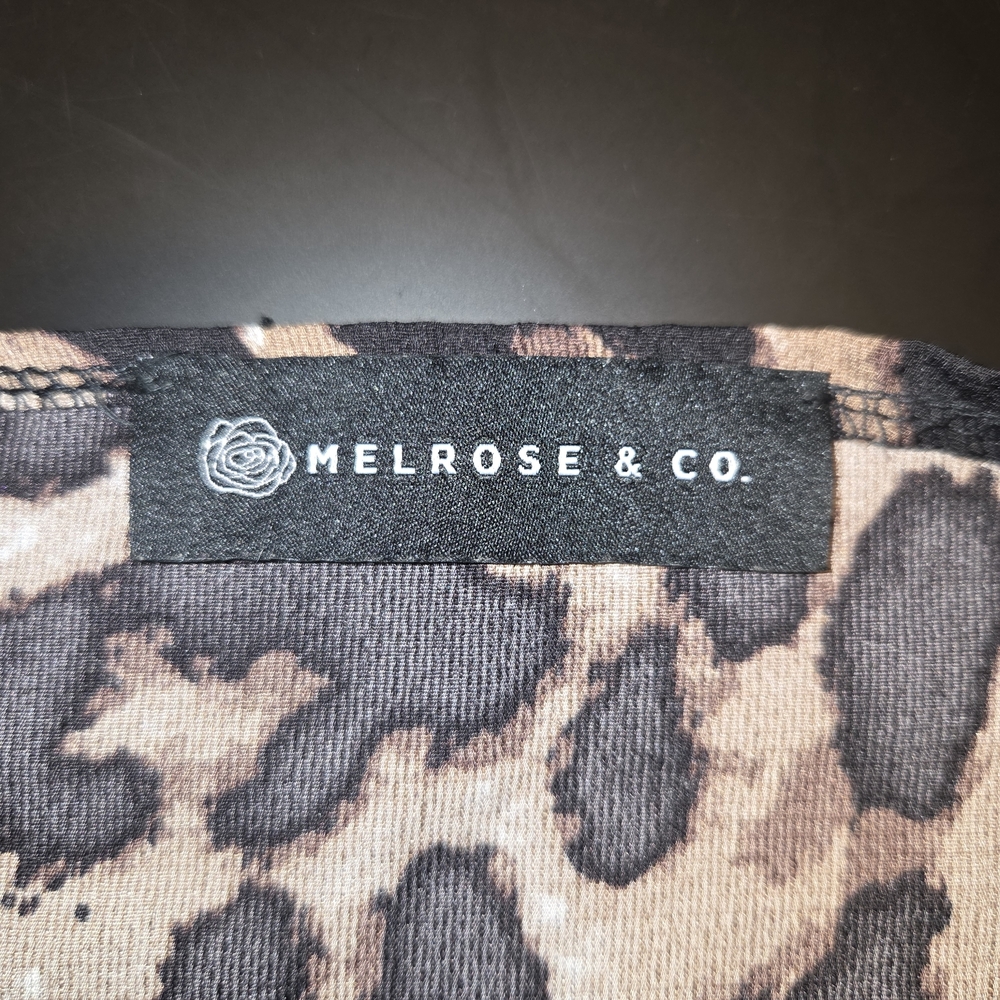 Leopard Print Crop Tank - Picture 3 of 3